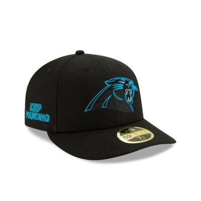 Sapca New Era Carolina Panthers NFL Official NFL Draft Low Profile 59FIFTY Fitted - Negrii